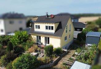 Drohnenansicht Garten