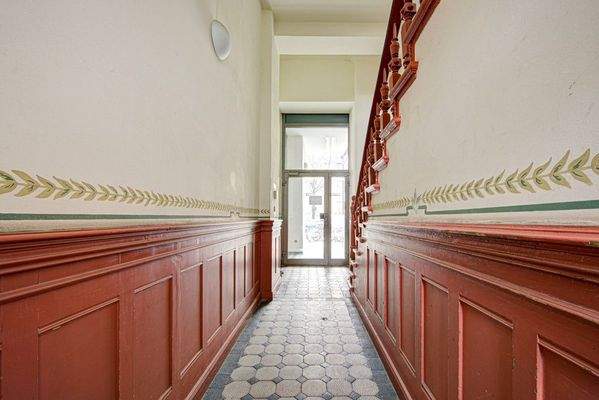 Gepflegtes Treppenhaus