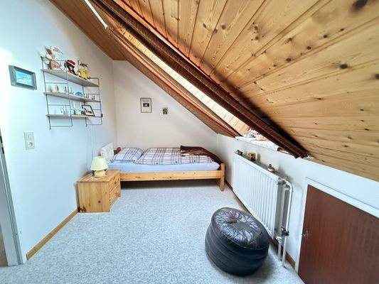 Zimmer im Dachgeschoss