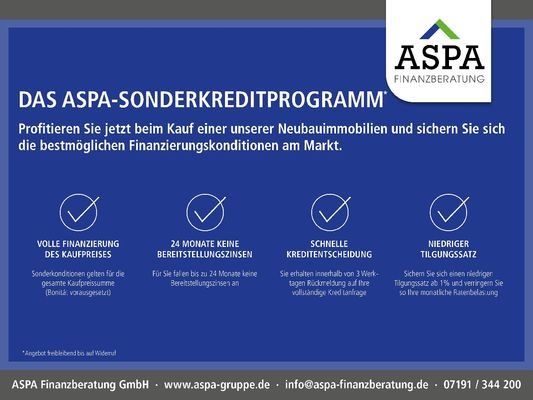 ASPA-Sonderkreditprogramm