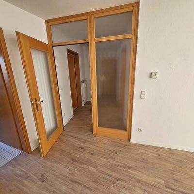 Wohnzimmertür mit Glasteil