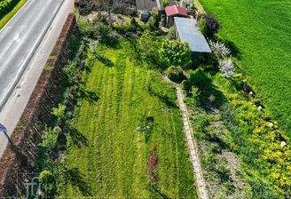 rückwärtig unverbautes Grundstück