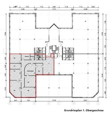 Grundrissplan 1 Obergeschoss