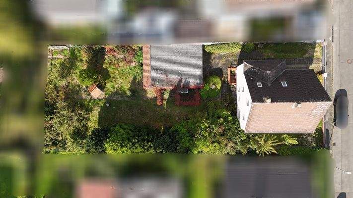 Liegenschaft von oben
