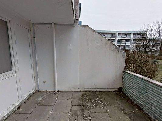 Ansicht II: Terrasse