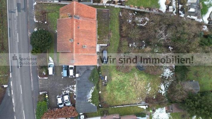 Vogelperspektive Grundstück