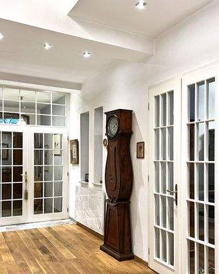 Blick zum Hauseingang