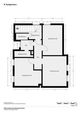 Grundriss Dachgeschoss