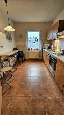 8 m² große Küche: West-Fenster