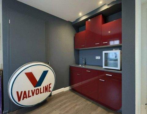 Teeküche im Eingangsbereich. Ausstattung KI generi