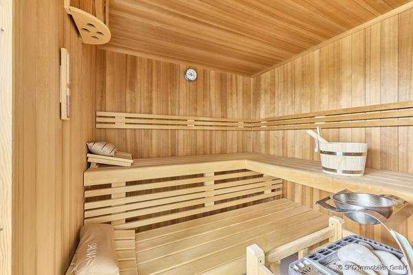 ... und toller Sauna 