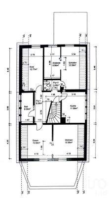 Grundriss Obergeschoss