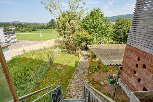 Aussicht Treppe Anetswil