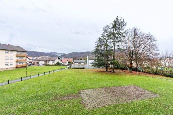 Balkonaussicht (Wohnzimmer)