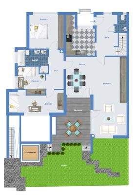 Grundriss Erdgeschoss