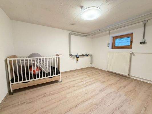 Hobbyraum Keller beheizt