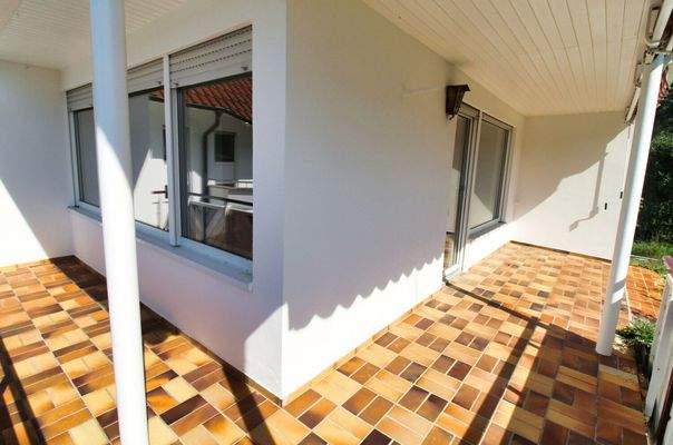 Balkon und Südterrasse OG