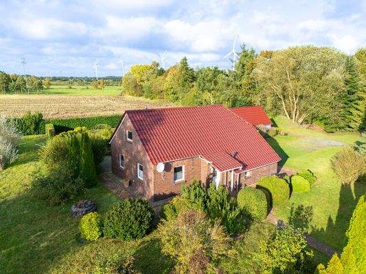 Blick auf die Immobilie