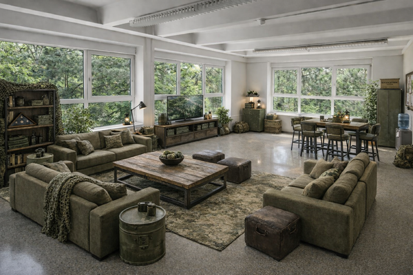 Möblierungsvorschlag (KI-generiert)