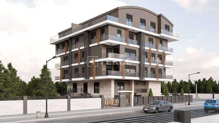 Apartments for Sale in Konyaaltı Arapsuyu in a Complex with Parking