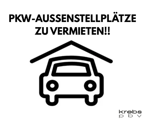 PKW-Außenstellplätze zu vermieten!!