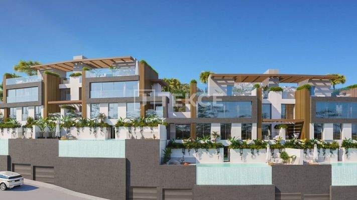 Villas with Smart Home System and Ocean View in Benahavis