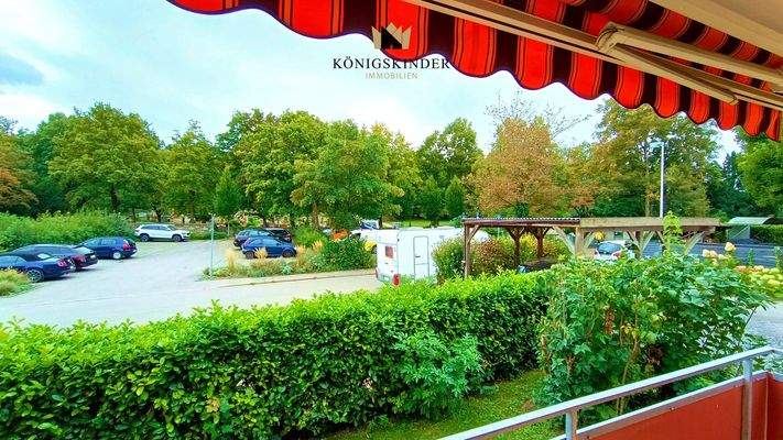 Ruhige Lage mit Blick ins Grüne