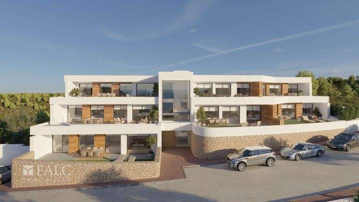 Wohnkomplex Neubauten Appartements