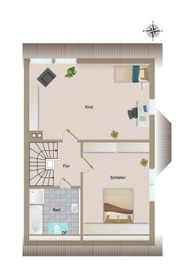 Grundriss - Dachgeschoss