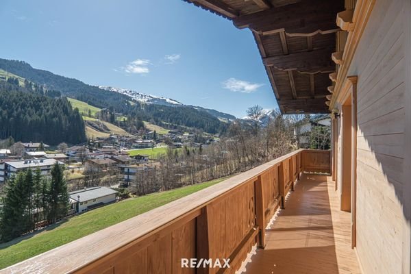 Ausblick Balkon