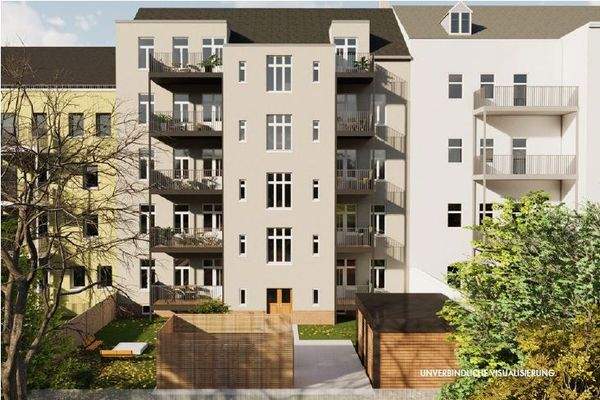 Visualisierung Fassade hinten