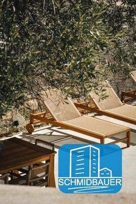 Kreta, Listaros: Moderne Villa mit Meer- und Bergblick, Gästewohnung und Pool zu verkaufen