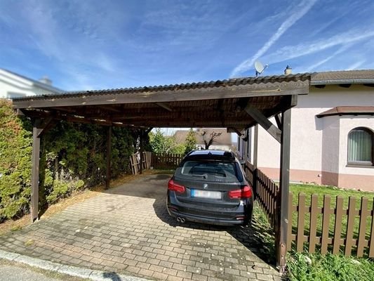 Carport für  zwei Autos