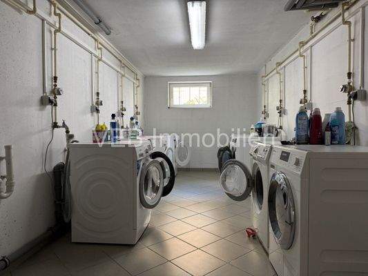 Waschmaschinenraum im Keller