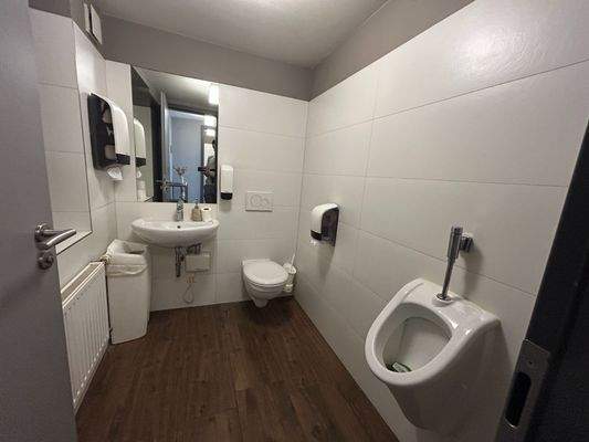 Modernisierte Sanitärbereiche