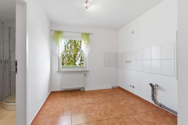 Küche im Obergeschoss