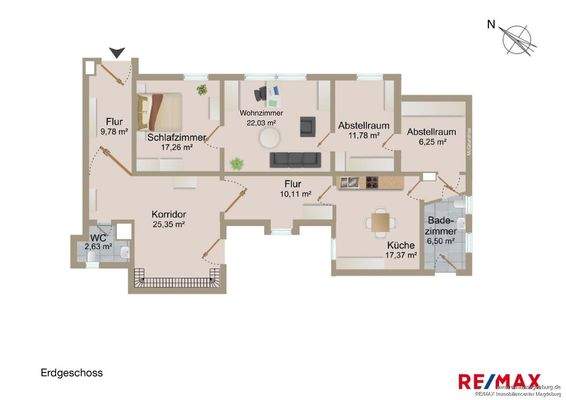 Grundriss Erdgeschoss