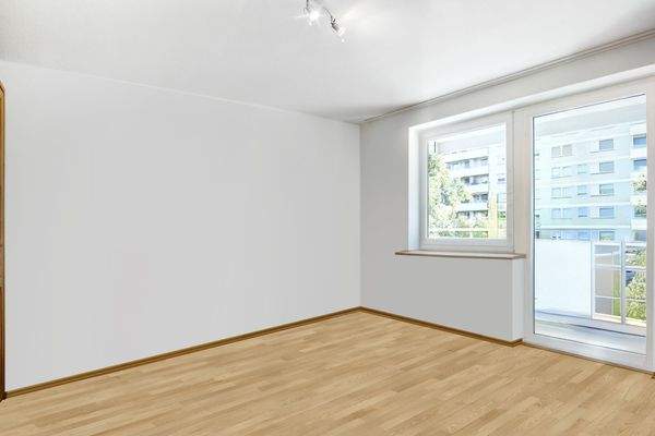 Ansicht Schlafzimmer - leer geräumt