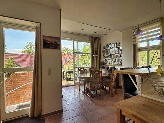 Essbereich mit Außenzugang