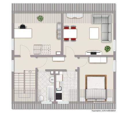 Grundriss Obergeschoss