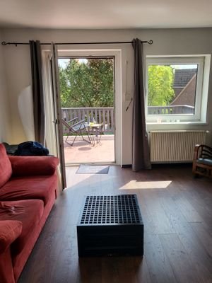 Wohnzimmer mit Terrassenausgang