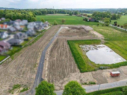 Fertig erschlossene Baugrundstücke