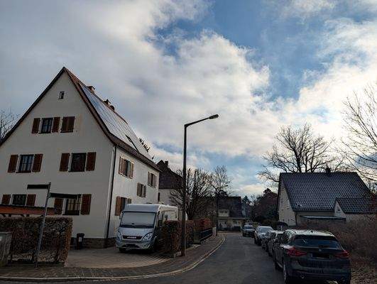 Blick in die Straße