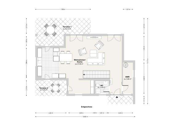 Grundriss Erdgeschoss
