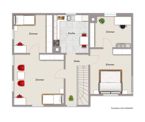 Grundriss Obergeschoss