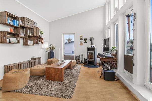 Wohnbereich im Dachgeschoss