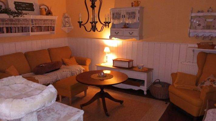 Wohnbereich am Abend