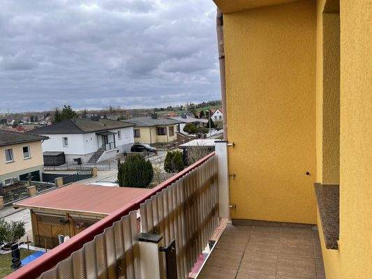 Balkon vor dem Schlafzimmer