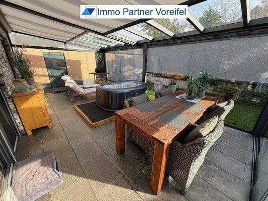 Terrasse mit Sichtschutz