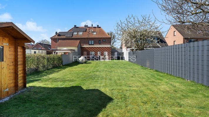 Rückwärtige Hausansicht